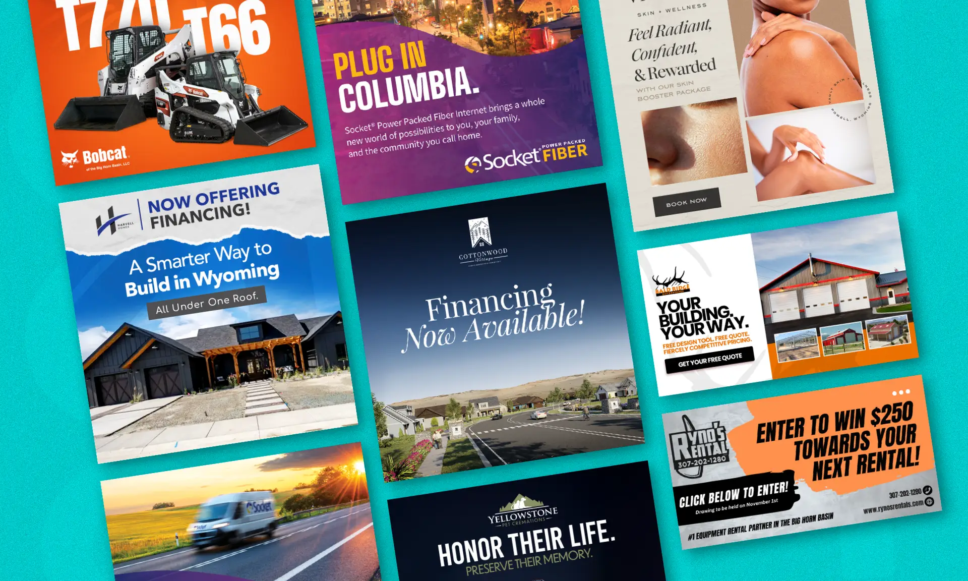 Portfolio of CROFT websites